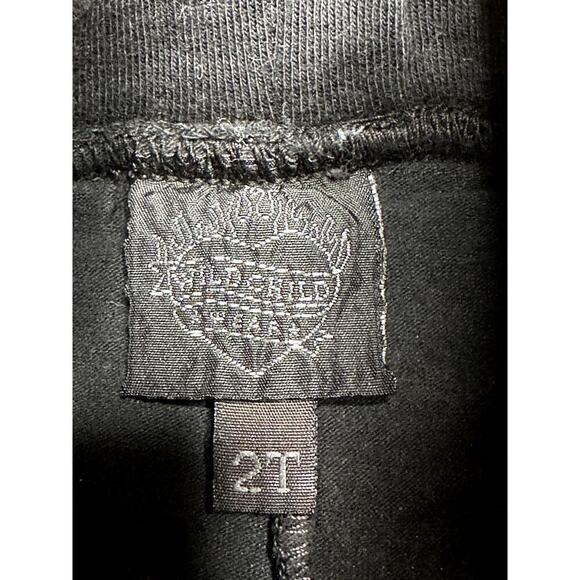 WildChild Wear Dk Grey Tie Dye Studded 2 Pc Tube Top & Skort Girls Size 2T/3T - Picture 7 of 7